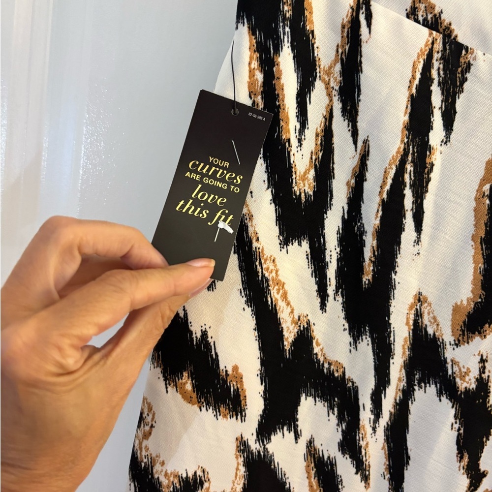Bold Elements Animal Printed Wide-Leg Pants sz Small NWT - Picture 7 of 11